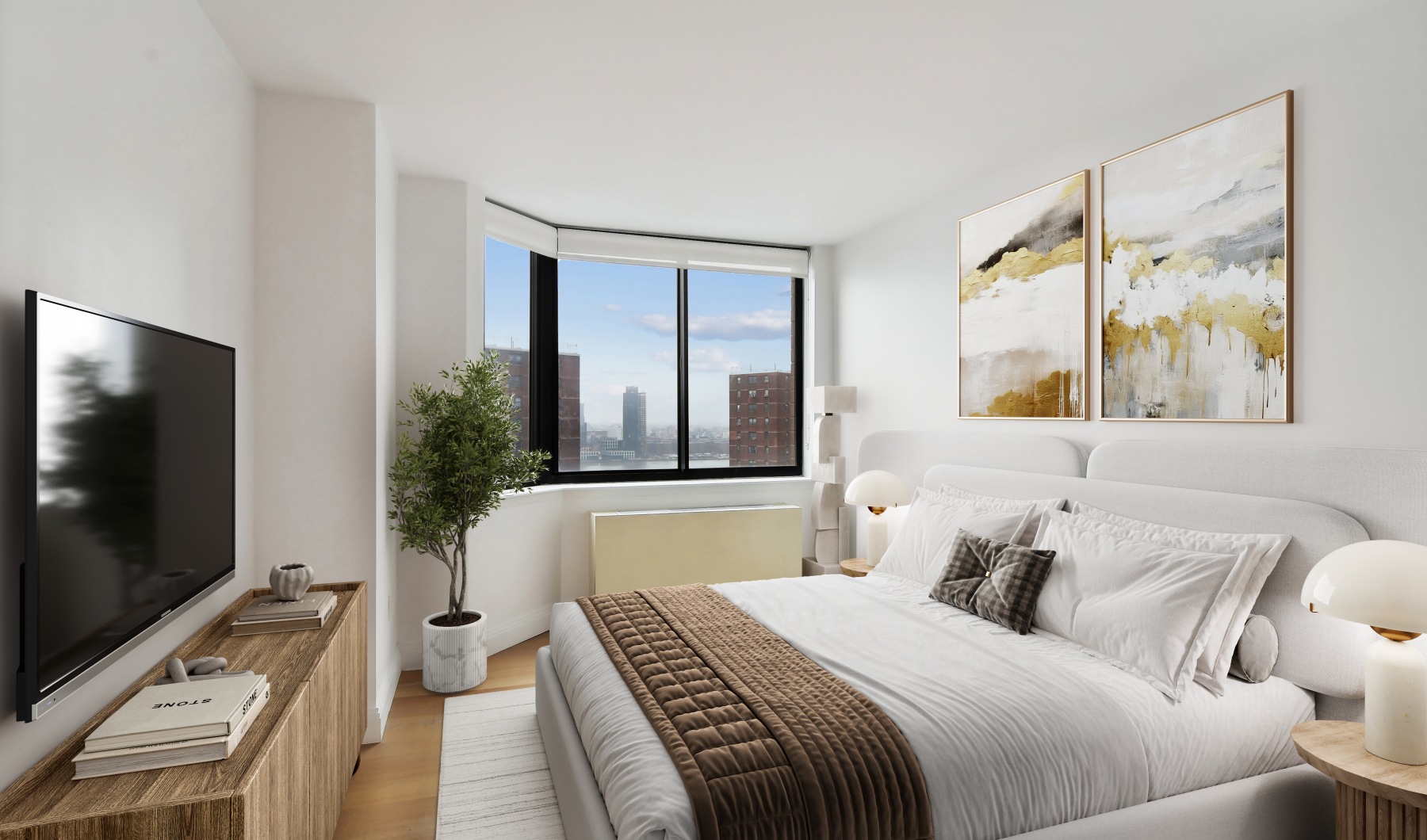 spacious bedrooms light-filled bedroom